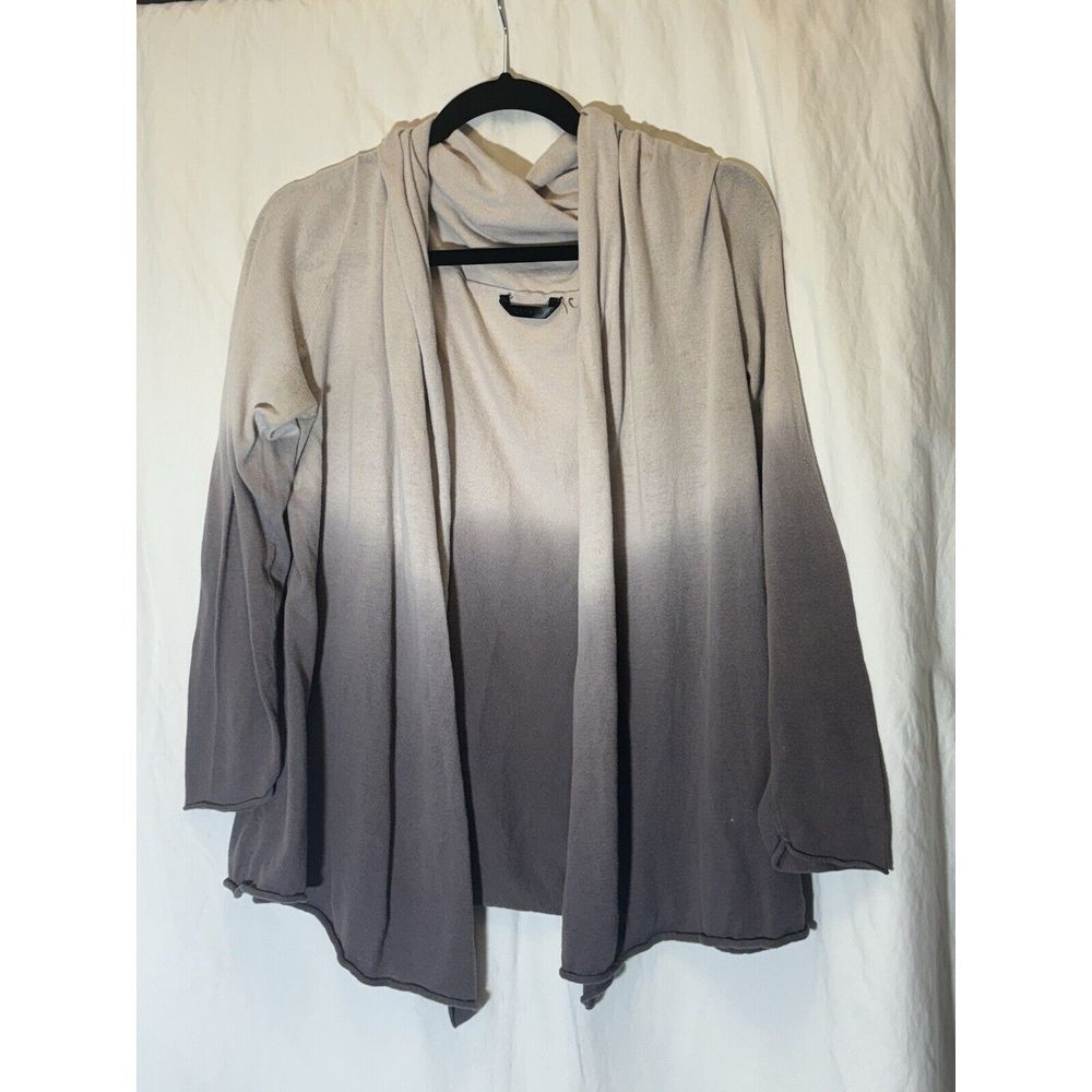 Daisy‎ Fuentes Women Medium Open Front Cardigan Sweater Jacket O22